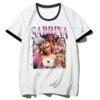 Sabrina Carpenter shirt teen graphic Trendy Digital Grunge University Breathable tshirt anime aesthetic kawaii 2000s women