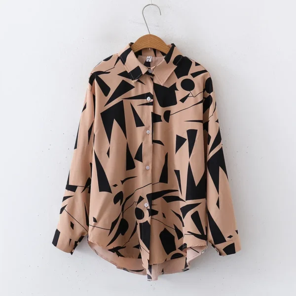 Blouse Fashion Casual Summer Tees Streetwear Print Autumn Shirts for Women Clothes Women Clothing Vintage T-Shirts Y2k Top