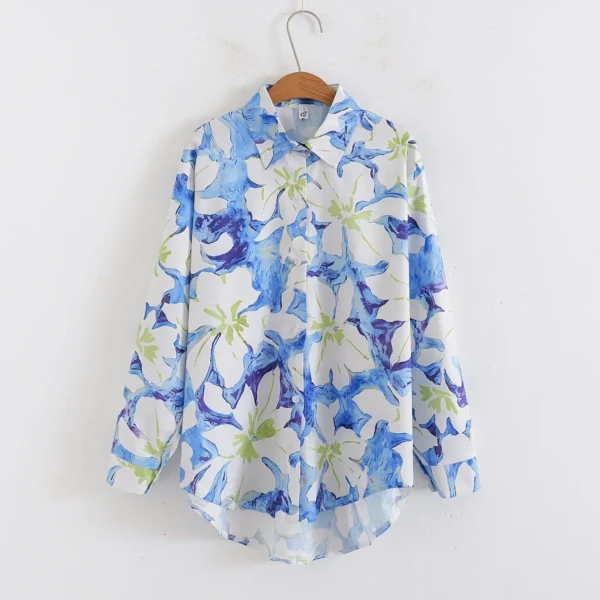 Blouse Fashion Casual Summer Tees Streetwear Print Autumn Shirts for Women Clothes Women Clothing Vintage T-Shirts Y2k Top