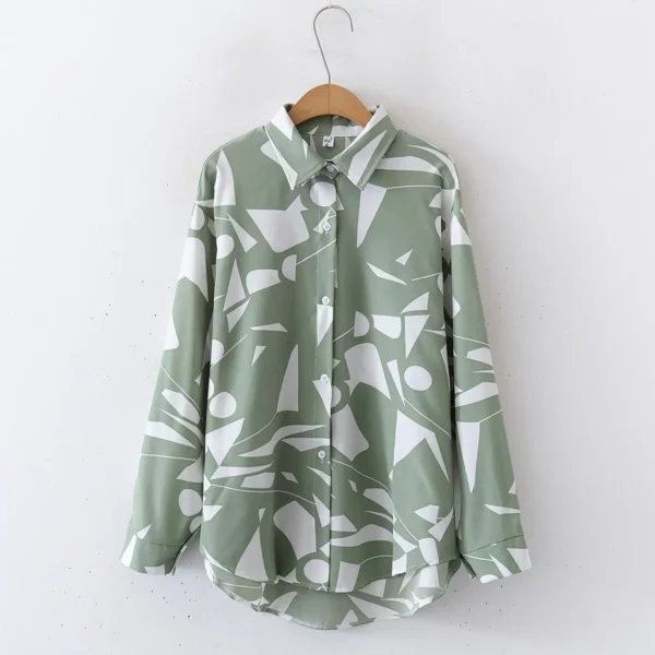 Blouse Fashion Casual Summer Tees Streetwear Print Autumn Shirts for Women Clothes Women Clothing Vintage T-Shirts Y2k Top