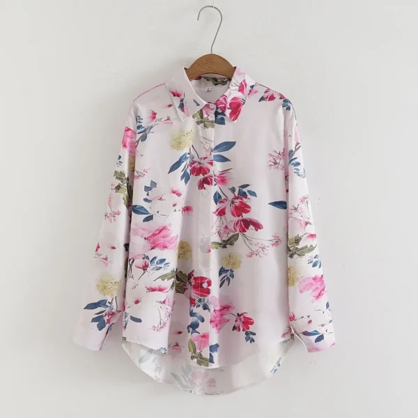 Blouse Fashion Casual Summer Tees Streetwear Print Autumn Shirts for Women Clothes Women Clothing Vintage T-Shirts Y2k Top